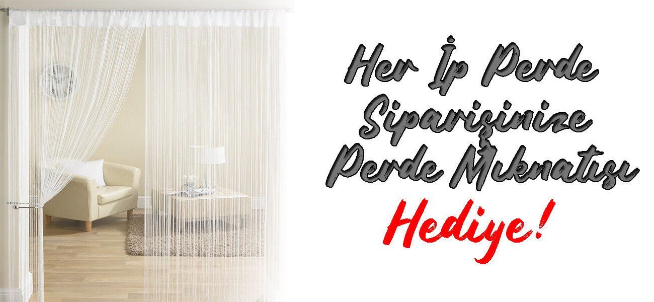 Her Perde Siparişinde Hediye