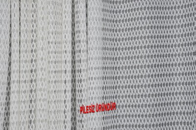 BAKLAVA MODEL KREM RENK PİLESİZ TEK KANAT Fon Perde 300*260 cm - 8