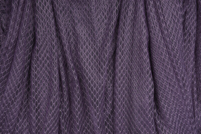 BAKLAVA MODEL MOR RENK TEK KANAT Hazır dikilmiş Pileli Fon Perde 300*260 cm - 8