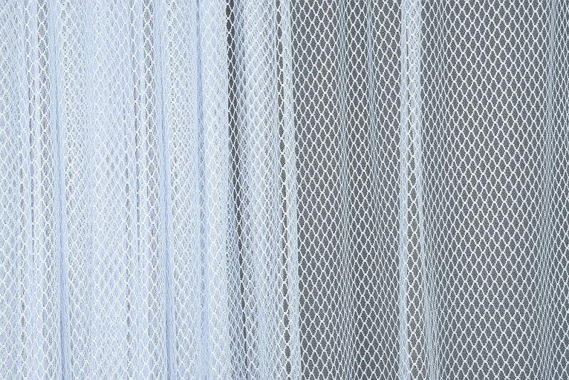 BAKLAVA MODELİ BEYAZ RENK TEK KANAT Hazır Dikilmiş Pileli Fon Perde 300*260 Cm - 2