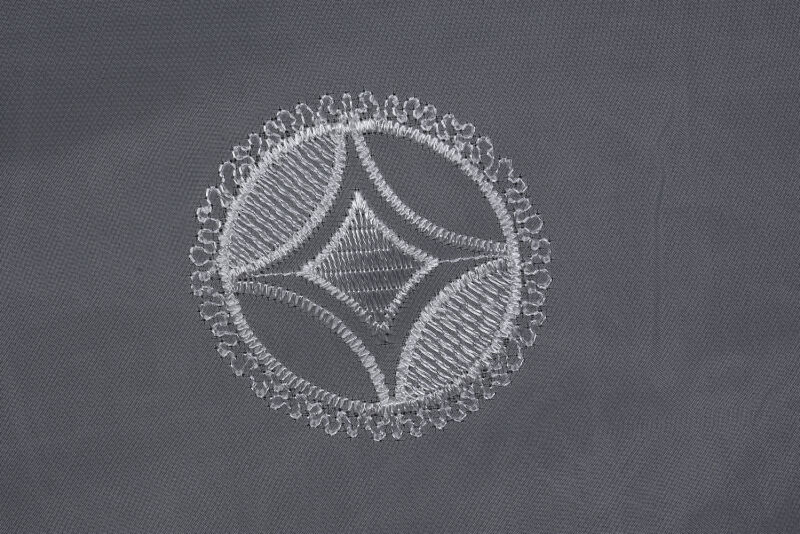 BRODE 1850 DESEN BEYAZ RENK TEK KANAT Hazır dikilmiş Pileli Fon Perde 300*260 cm - 5