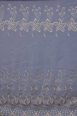 BRODE 2550 DESEN BEYAZ RENK TEK KANAT Hazır dikilmiş Pileli Fon Perde 300*260 cm - 6