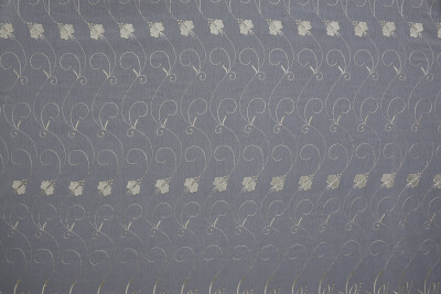 BRODE 2750 DESEN KREM RENK TEK KANAT Hazır dikilmiş Pileli Fon Perde 300*260 cm - 5