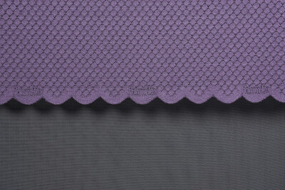 BÜYÜK PETEK MODEL LİLA RENK TEK KANAT Hazır dikilmiş Pileli Fon Perde 75*260 cm - 2