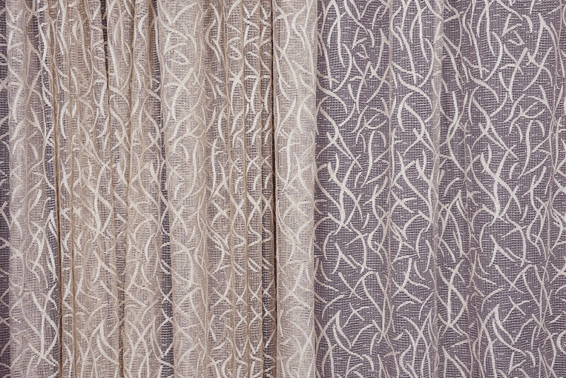 ÇALI MODEL VİZON RENK TEK KANAT Hazır dikilmiş Pileli Fon Perde 300*260 cm - 2