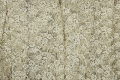 ÇİÇEK MODEL VİZON RENK TEK KANAT Hazır dikilmiş Pileli Fon Perde 300*260 cm - 8