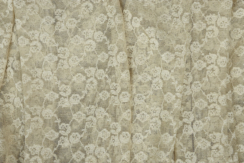 ÇİÇEK MODEL VİZON RENK TEK KANAT Hazır dikilmiş Pileli Fon Perde 300*260 cm - 8