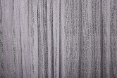 ÇİZGİLİ MODEL KIRIK BEYAZ RENK TEK KANAT Hazır dikilmiş Pileli Fon Perde 300*260 cm - 3