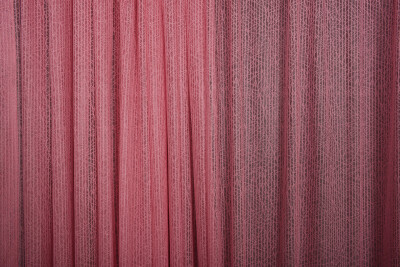 ÇİZGİLİ MODEL PEMBE RENK TEK KANAT Hazır dikilmiş Pileli Fon Perde 300*260 cm - 3