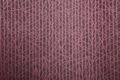 ÇİZGİLİ MODEL PEMBE RENK TEK KANAT Hazır dikilmiş Pileli Fon Perde 300*260 cm - 4