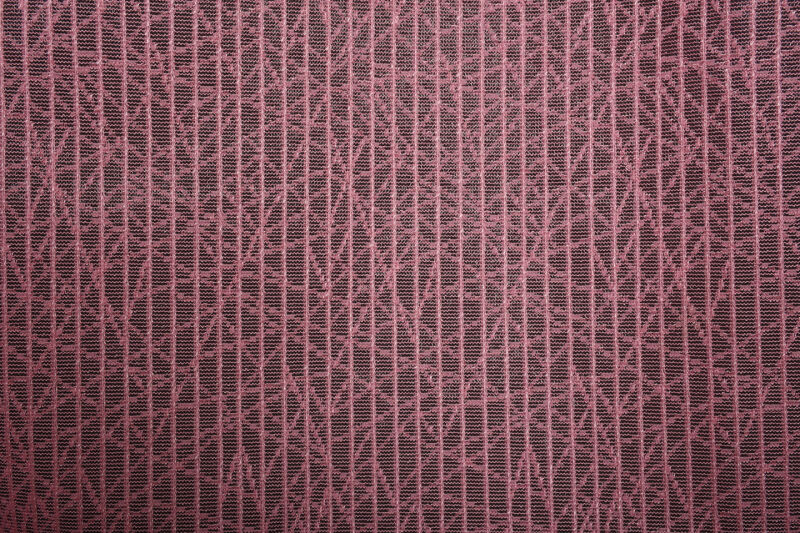 ÇİZGİLİ MODEL PEMBE RENK TEK KANAT Hazır dikilmiş Pileli Fon Perde 300*260 cm - 4