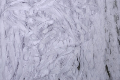 DAMLA MODEL BEYAZ RENK HAZIR İP PERDE 300*270 cm - 10