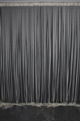 DAMLA MODEL KREM RENK HAZIR İP PERDE 300*270 cm - 2