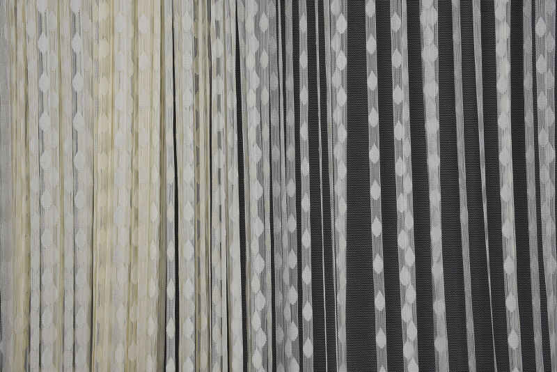 DAMLA MODEL KREM RENK HAZIR İP PERDE 300*270 cm - 5