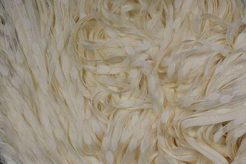 DAMLA MODEL KREM RENK HAZIR İP PERDE 300*270 cm - 8