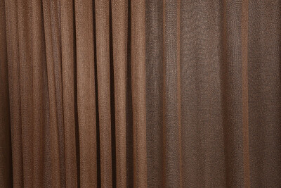 DAR ETEK MODEL VİZON RENK TEK KANAT Hazır Pileli Fon Perde 300*260 - 7