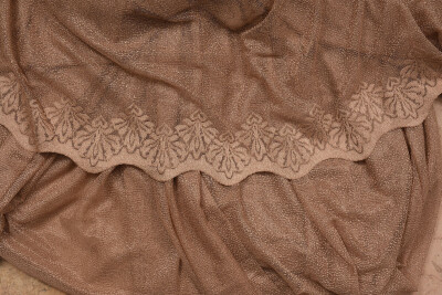 DAR ETEK MODEL VİZON RENK TEK KANAT Hazır Pileli Fon Perde 300*260 - 8