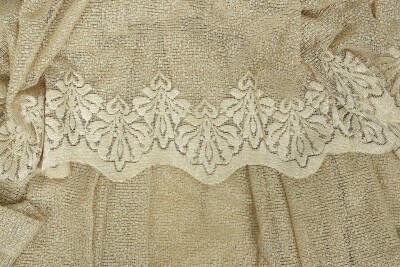 DAR ETEK VİZON RENK TEK KANAT Hazır dikilmiş Pileli Fon Perde 75*260 cm - 7