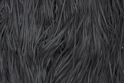 DÜZ İP MODEL 100 Cm EN 280 Cm BOY KOYU ANTRASİT RENK HAZIR İP PERDE - 6