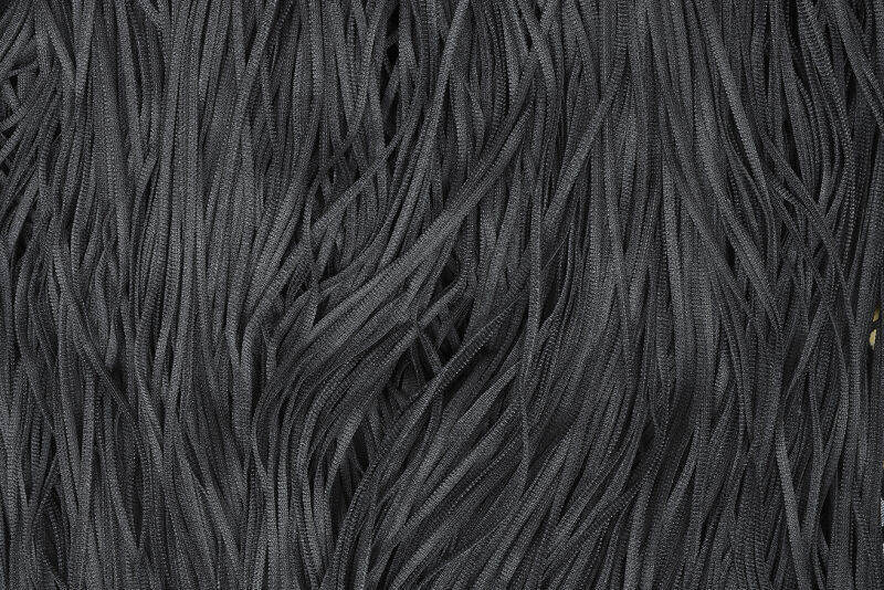 DÜZ İP MODEL 100 Cm EN 280 Cm BOY KOYU ANTRASİT RENK HAZIR İP PERDE - 6