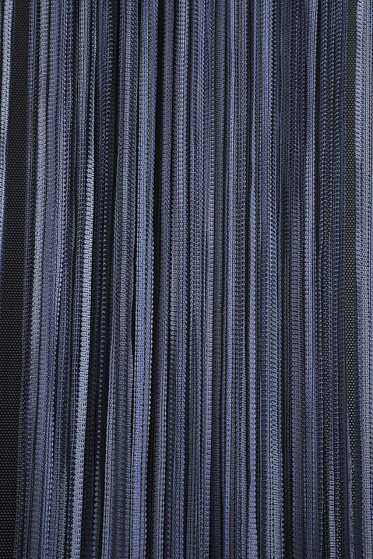 DÜZ İP MODEL DUMAN GRİSİ RENK HAZIR İP PERDE 100 CM EN 280 CM BOY - 2