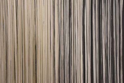 DÜZ İP MODEL KREM RENK HAZIR İP PERDE 300*270 - 7