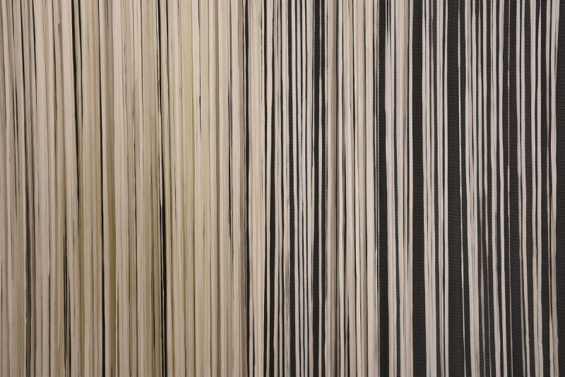 DÜZ İP MODEL KREM RENK HAZIR İP PERDE 300*270 - 7