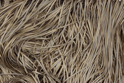 DÜZ İP MODEL VİZON ÇİFT RENK HAZIR İP PERDE 300*270 - 1