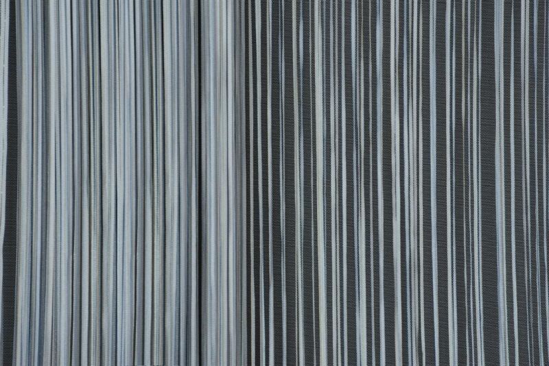 DÜZ İP PERDE GRİ ÇİFT RENK HAZIR İP PERDE 300 X 280 cm - 4