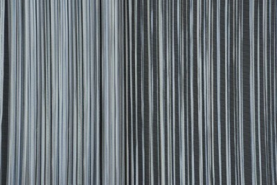 DÜZ İP PERDE GRİ ÇİFT RENK HAZIR İP PERDE 300 X 280 cm - 4