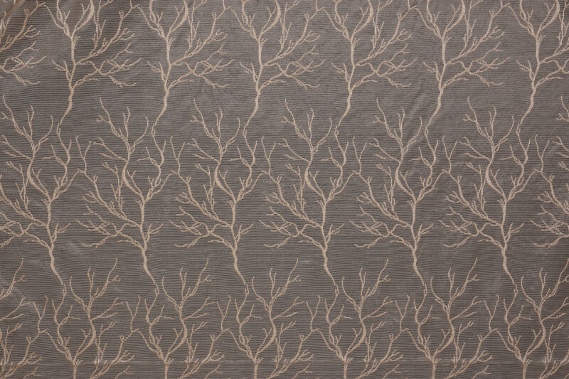 GRANİT MODEL VİZON RENK TEK KANAT Dikilmiş Pileli Fon Perde 300*260 Cm - 1