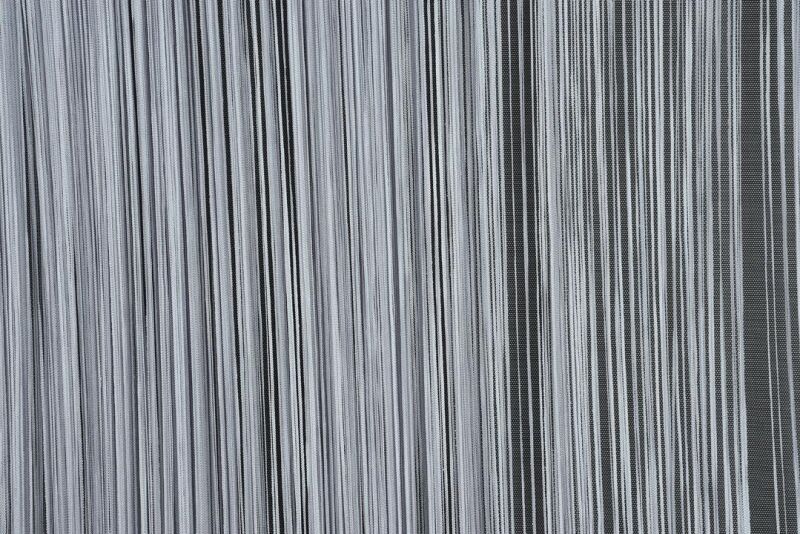 İP PERDE İNCE ZİNCİR GRİ RENK 300 x 280 CM - 4