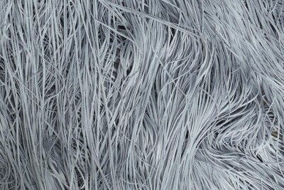 İP PERDE İNCE ZİNCİR GRİ RENK 300 x 280 CM - 8