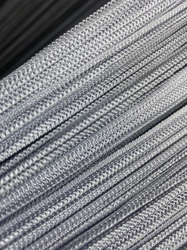 İP PERDE İNCE ZİNCİR GRİ RENK 300 x 280 CM - 9