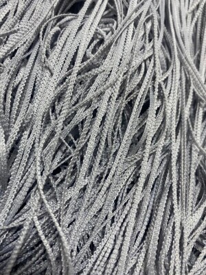 İP PERDE İNCE ZİNCİR GRİ RENK 300 x 280 CM - 10