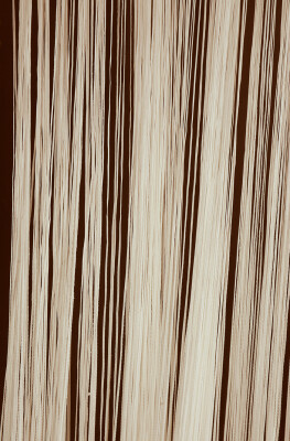 İP PERDE İNCE ZİNCİR KREM RENK 300 x 280 CM - 1