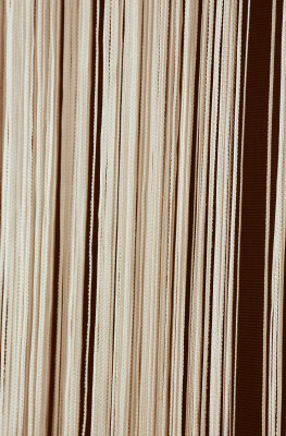 İP PERDE İNCE ZİNCİR KREM RENK 300 x 280 CM - 2