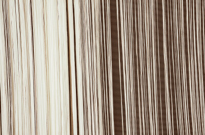 İP PERDE İNCE ZİNCİR KREM RENK 300 x 280 CM - 3