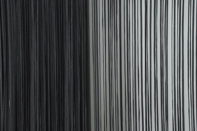 İP PERDE KOYU ANTRASİT RENK 300 x 280 CM - 3