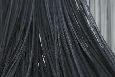 İP PERDE KOYU ANTRASİT RENK 300 x 280 CM - 6