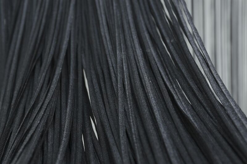 İP PERDE KOYU ANTRASİT RENK 300 x 280 CM - 6