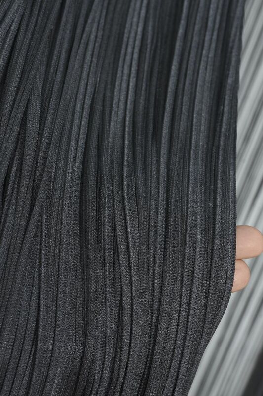 İP PERDE KOYU ANTRASİT RENK 300 x 280 CM - 4