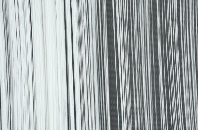 İP ZİNCİR 180 Cm En 280 Cm Boy KIRIK BEYAZ RENK HAZIR İP PERDE - 8