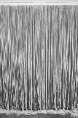 İP ZİNCİR BEYAZ RENK EN 100 CM BOY 280 CM HAZIR DÜĞMELERİ DİKİLMİŞ İP PERDE - AKÇA TEKSTİL