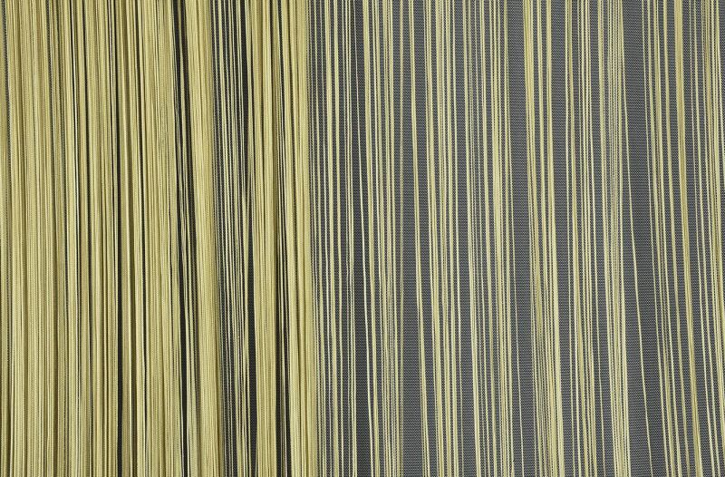 İP ZİNCİR GOLD RENK EN 100 CM BOY 280 CM HAZIR DÜĞMELERİ DİKİLMİŞ İP PERDE - 7