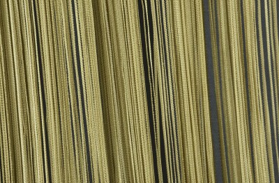İP ZİNCİR GOLD RENK EN 100 CM BOY 280 CM HAZIR DÜĞMELERİ DİKİLMİŞ İP PERDE - 9