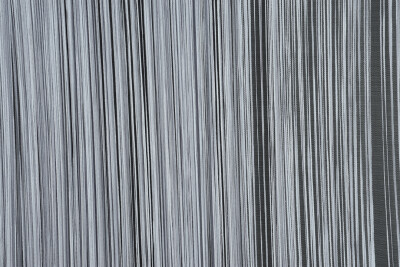 İP ZİNCİR GRİ RENK HAZIR DÜĞMELERİ DİKİLMİŞ İP PERDE EN 180 CM BOY 280 CM - 9