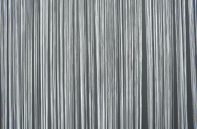 İP ZİNCİR KIRIK BEYAZ RENK EN 100 CM BOY 280 CM HAZIR DÜĞMELERİ DİKİLMİŞ İP PERDE - 4