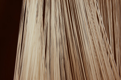 İP ZİNCİR KREM RENK EN 100 CM BOY 280 CM HAZIR DÜĞMELERİ DİKİLMİŞ İP PERDE - 4