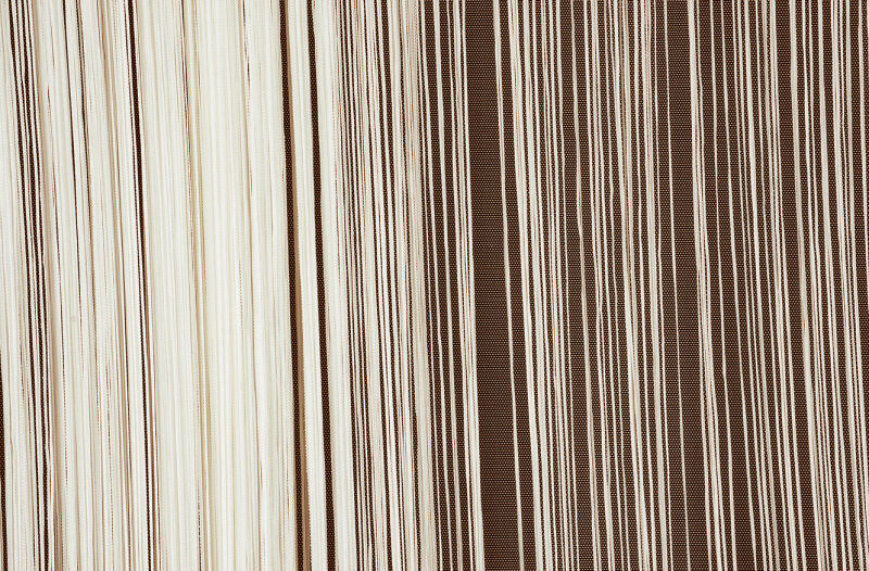 İP ZİNCİR KREM RENK EN 100 CM BOY 280 CM HAZIR DÜĞMELERİ DİKİLMİŞ İP PERDE - 7